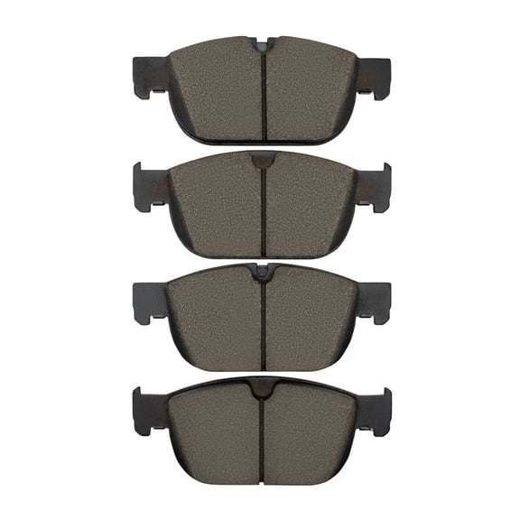 KarParts360 For Volvo C40 Recharge 2022 2023 2024 Brake Pads | Low Metallic Friction | Electronic Pad Wear Sensor | 74.9 Millimeters / 2.95 In. Inner Height | 180.1 Millimeters / 7.09 In. Inner Width