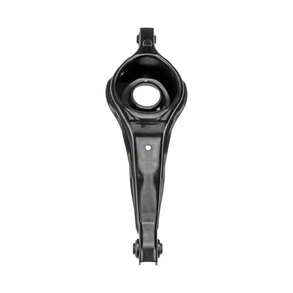 KarParts360 For Volvo S40 2004-2012 Suspension Control Arm | Steel | Powder Coated | Black | Rubber Bushing | Threaded Stud | Welded Mounting | Replacement For B37F28300A, B37F28300B