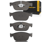 KarParts360 For Volvo S60/V60 Cross Country 2019 20 21 22 23 2024 Disc Brake Pads | Electronic Pad Wear Sensor | 74.9 Millimeters / 2.95 Inches Inner Height