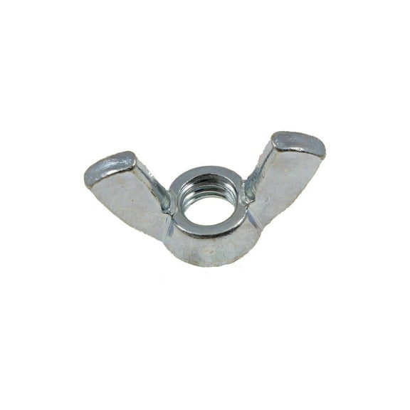 KarParts360 Wing Nuts | Metal Material | Zinc Plated, Natural Finish | Coarse Thread | 3/8-16 Inches Callout Size | 15 pieces