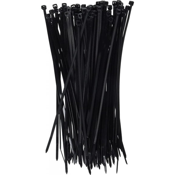KarParts360 Wire Ties | Nylon | Black | Wire Tie Type | 40 Pounds Tensile Strength