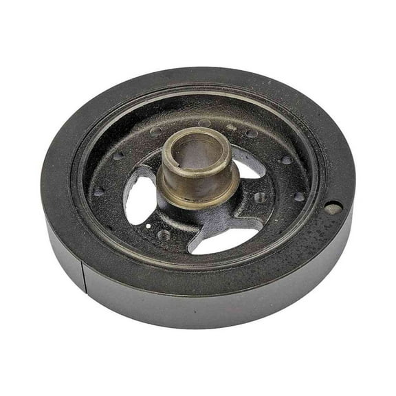 KarParts360 For Workhorse P32 2001 2002 Harmonic Balancer | Black | Serpentine Drive Belt | Keyway | 1 Mounting Hole Quantity | Replacement For 10243271, 8-10243-271-0