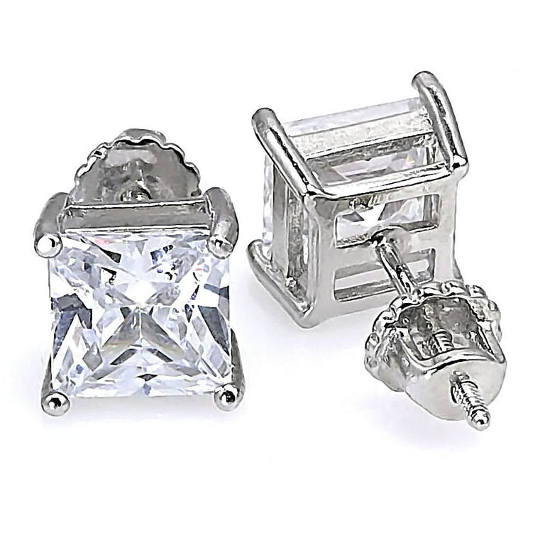 Fire cz shop earrings