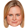 thumbnail image 1 of Kara Edenberg (Smile) Celebrity Mask, Flat Card Face, Fancy Dress Mask, 1 of 6