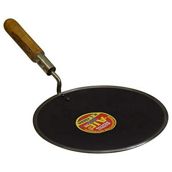 Karahi Indian Roti Iron Tawa Pan For Chapati Bread Cooking Utensil 11.25 inch