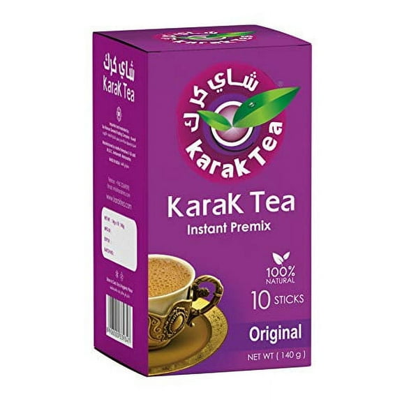 Karak Tea Instant Premix Chai Tea Original Flavor 10 Sticks