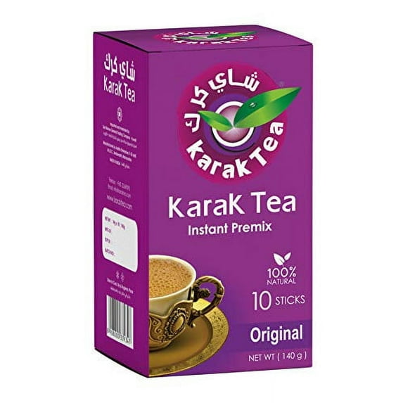 Karak Tea Instant Premix Chai Tea Original Flavor 10 Sticks