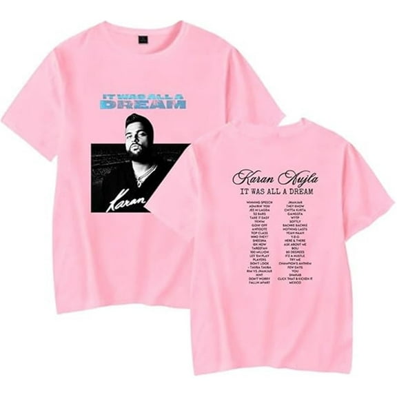 Karan Aujla 2025 Tour Merch T-shirt Classic Cool Short Sleeve Men And Women Hip Hop Top