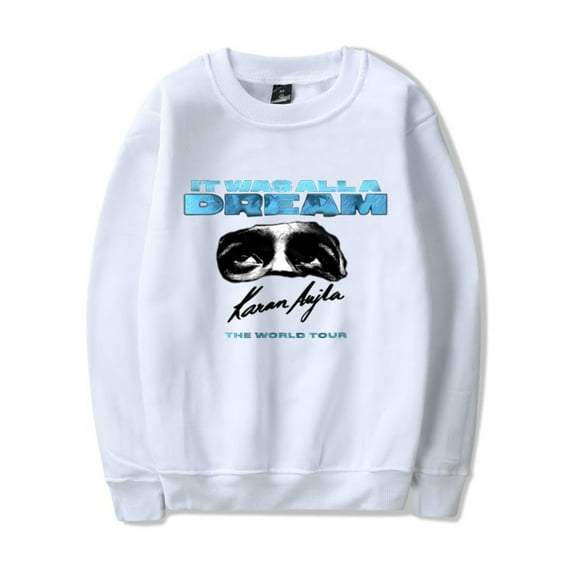 Karan Aujla It Was All A Dream The World Tour Sweatshirt Hip Hop Crewneck Unisex Clothes