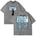 thumbnail image 1 of Karan Aujla It Was All A Dream Tour 2025 Cotton T-Shirt Unisex grey, 1 of 3
