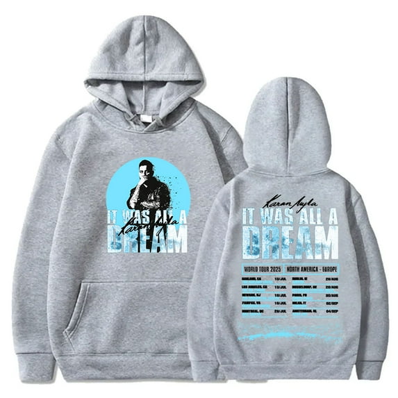 Karan Aujla It Was All A Dream World Tour 2025 Dates Hoodies Cosplay Unisex Fashion Sweatshirts