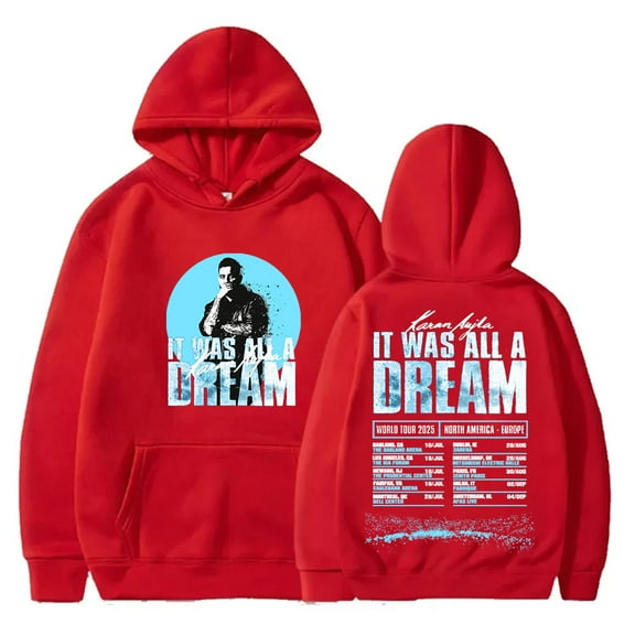 Karan Aujla It Was All A Dream World Tour 2025 Dates Hoodies Cosplay Unisex Fashion Sweatshirts