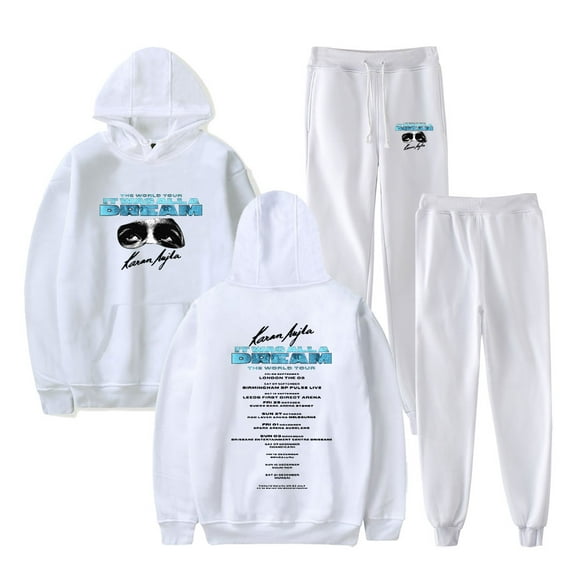 Karan Aujla It Was All A Dream World Tour Merch Hoodie Suit 2 Pieces Sets