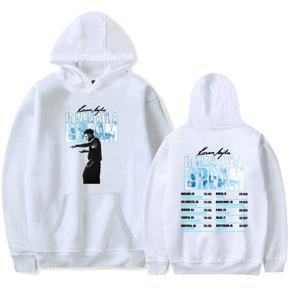 Karan Aujla It was All A Dream Tour 2025 Merch Hoodies Women Men Casual Long Sleeve Sweatshirt Fashion Clothes