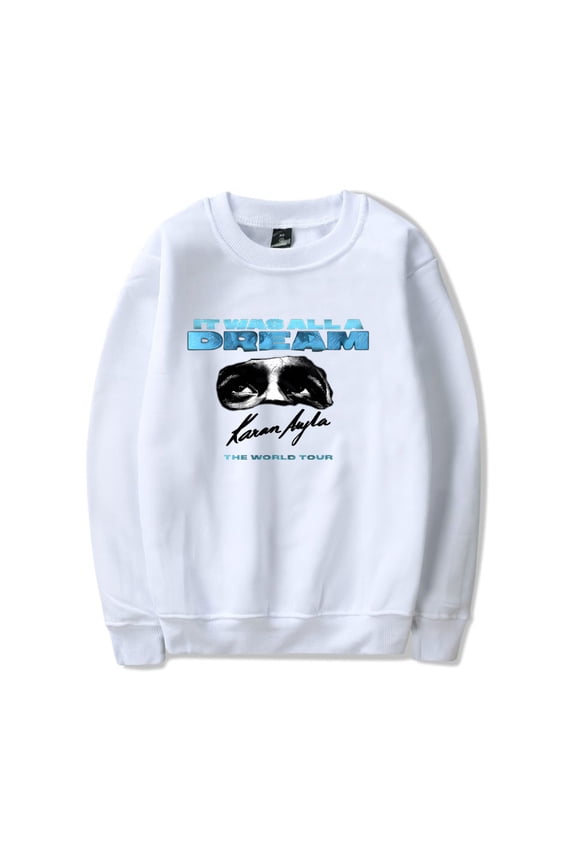 Karan Aujla It was All A Dream World Tour Men/Women Long Sleeve Crew Neck Sweater Men/Women Longsleeve Sweater
