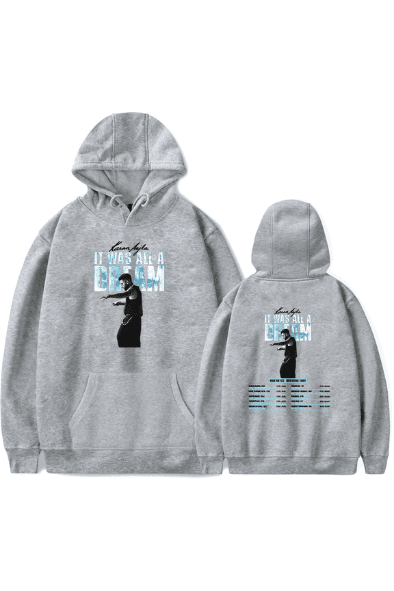 Karan Aujla Merch It Was All A Dream Hoodie Long Sleeve Casual Wear s