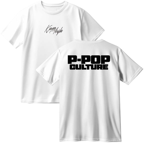 Karan Aujla P-Pop Culture Cotton T-Shirt Women Men Fashion Crewneck Short Sleeve Tee
