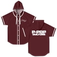 thumbnail image 1 of Karan Aujla P-Pop Culture Hooded Baseball Jersey Short Sleeve Shirt Women Men Crewneck Tee, 1 of 3