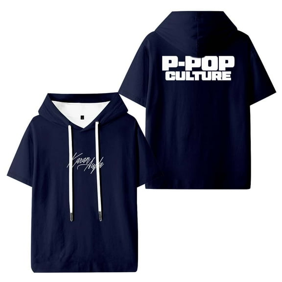 Karan Aujla P-Pop Culture Hooded T-Shirts Women Men Short Sleeve Tee Casual Fashion Clothes