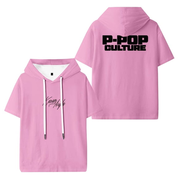 Karan Aujla P-Pop Culture Hooded T-Shirts Women Men Short Sleeve Tee Casual Fashion Clothes