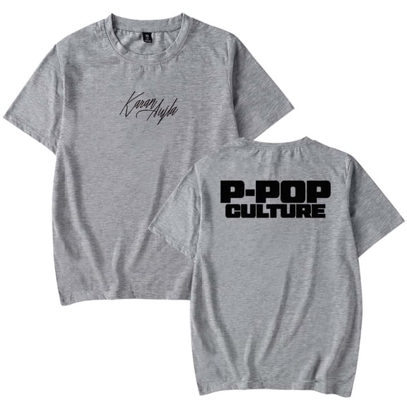 Karan Aujla P-Pop Culture T-Shirt Women Men Casual Crewneck Short Sleeve Fashion Tee