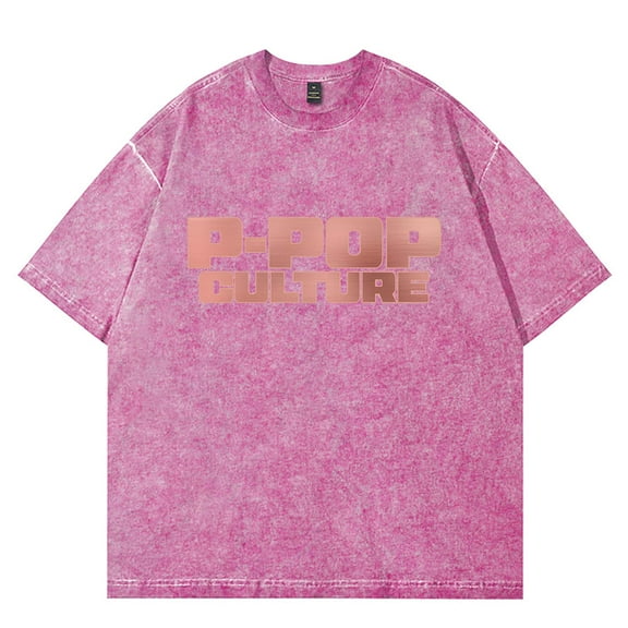 Karan Aujla P-Pop Culture Wash T-Shirts Cosplay Women Men HipHop Cotton Short Sleeve Tee