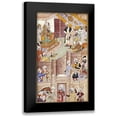 thumbnail image 1 of Karan, Khem 12x18 Black Modern Framed Museum Art Print Titled - Illustration To The Baburnama, 1 of 5
