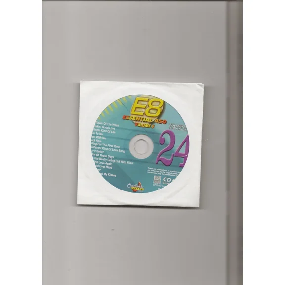 Karaoke Chartbuster Cd+G Essential 450 Vol. E-8 Disc 24