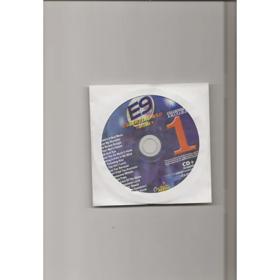 Karaoke Chartbuster Cd+G Essential 450 Vol. E-9 Disc 1