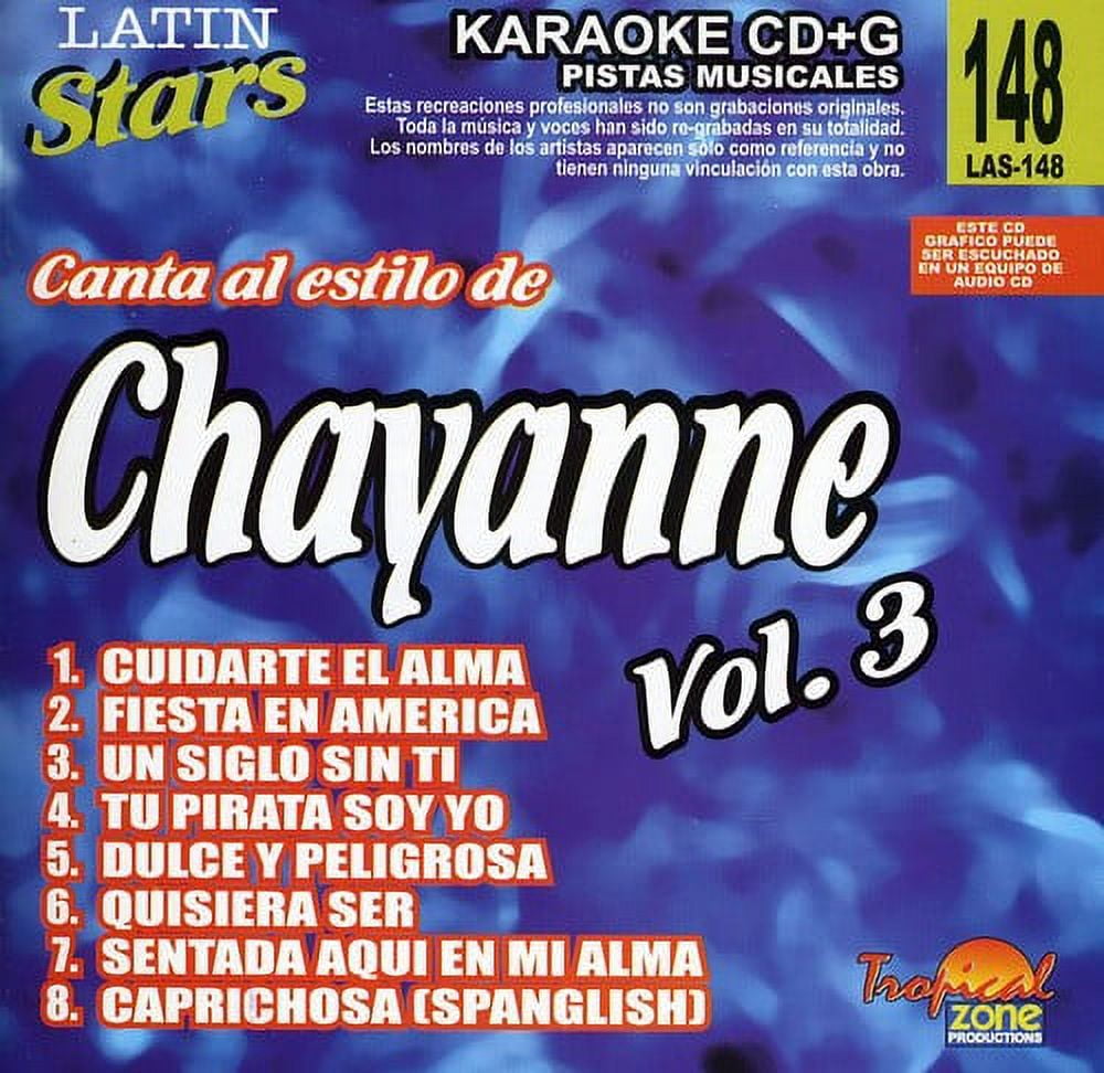 TROPICAL ZONE Karaoke: Chayanne, Vol. 3: Latin Stars Karaoke