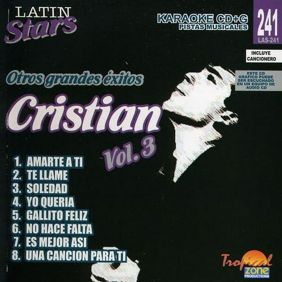 Karaoke: Cristian, Vol. 3 - Latin Stars Karaoke