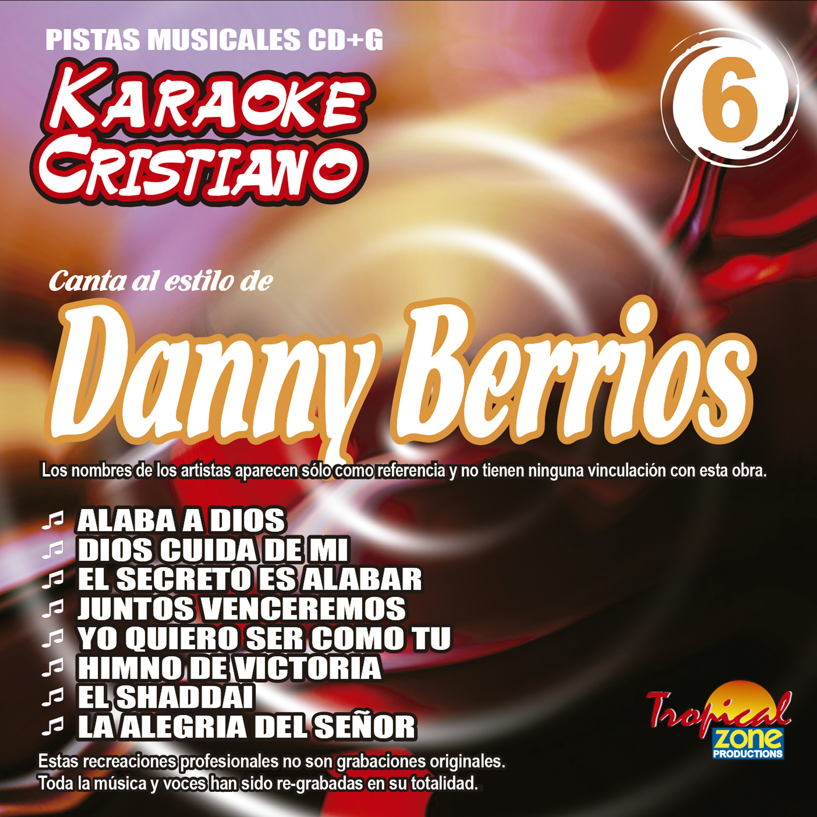 MUSIC PRO INC Karaoke Danny Berrios (Cristiano)