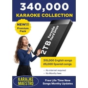 Karaoke English & Spanish 340K Songs in a HD with Professional System Best Software