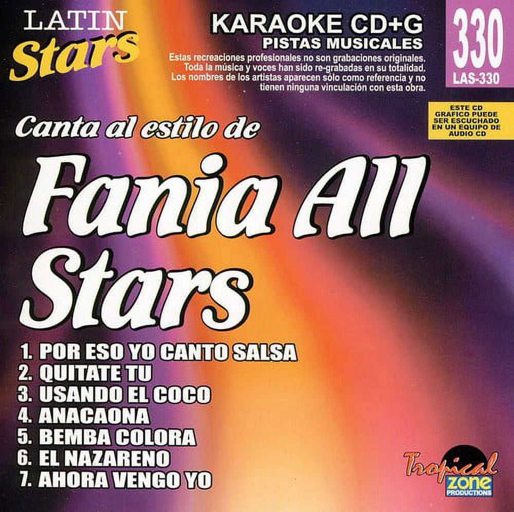 TROPICAL-ZONE-PROD Karaoke: Fania All-Stars - Latin Stars Karaoke