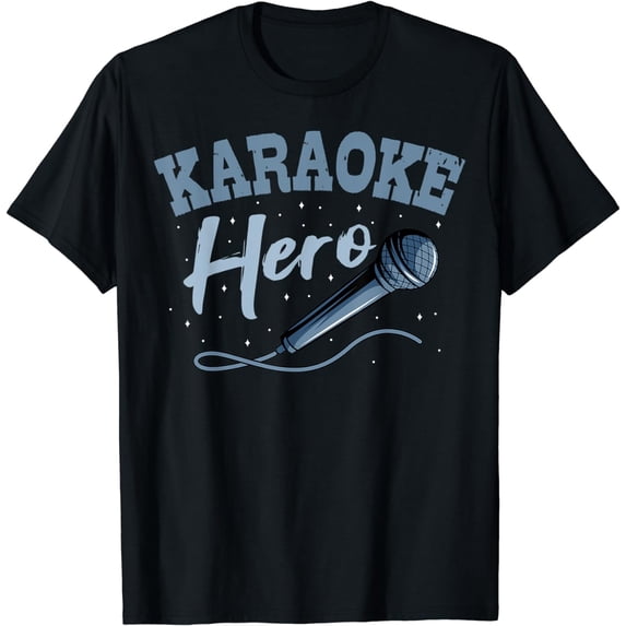 Karaoke Hero Microphone Singer KTV Music Lover T-Shirt