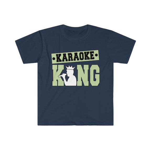 Karaoke King Unisex T-shirt S-3XL Karaoke Singing Singer Karaoker