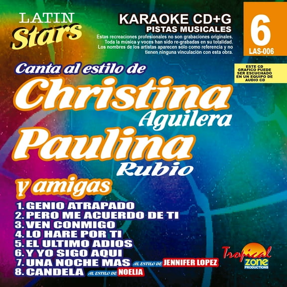 Karaoke Latin Stars 006 Christina Aguilera & Paulina Rubio
