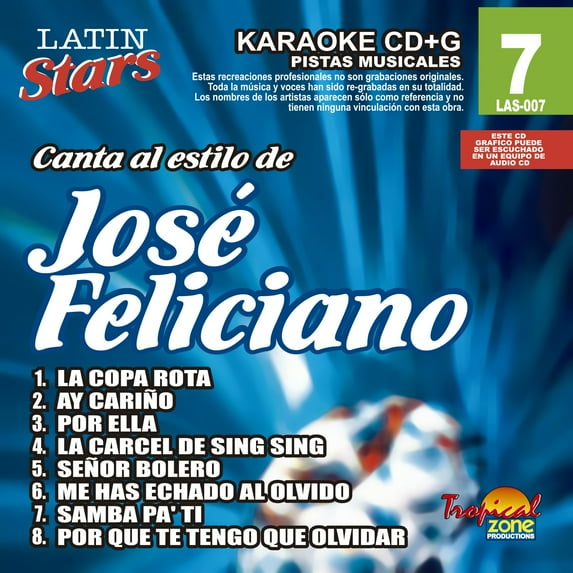 Karaoke Latin Stars 007 Jose Feliciano
