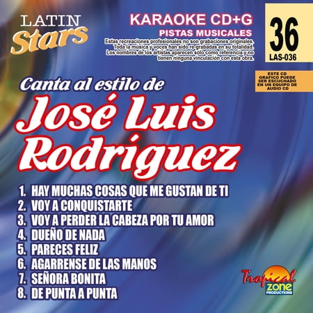 Karaoke Latin Stars 036 Jose Luis Rodriguez