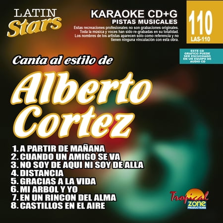 Karaoke Latin Stars 110 Alberto Cortez
