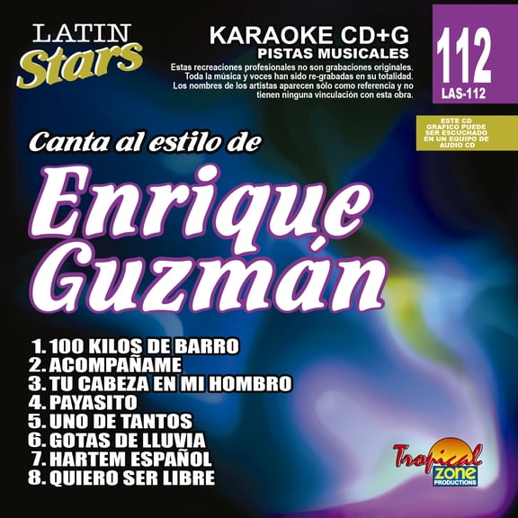 Karaoke Latin Stars 112 Guzman Enrique