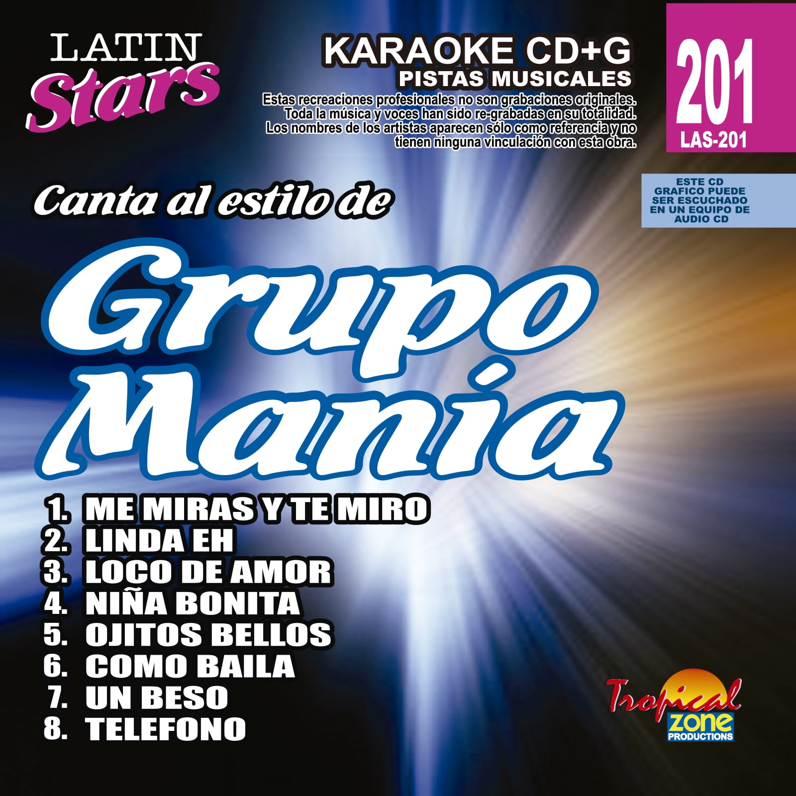 Tropical Zone All Karaoke Music in Karaoke - Walmart.com