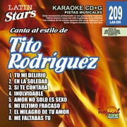 Karaoke Latin Stars 209 Tito Rodriguez