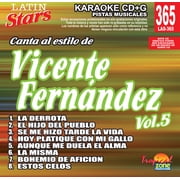 Karaoke Latin Stars 365 Fernandez Vicente Vol.5