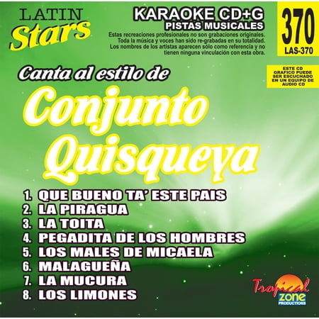 Karaoke Latin Stars 370 Conjunto Quisqueya