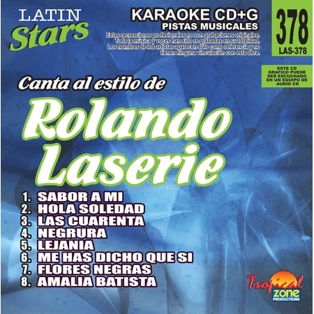 Karaoke Latin Stars 378 Rolando Laserie