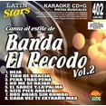 thumbnail image 1 of Karaoke Latin Stars 402 Banda El Recodo Vol. 2, 1 of 1