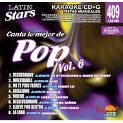 Karaoke Latin Stars 409 Pop Vol. 06