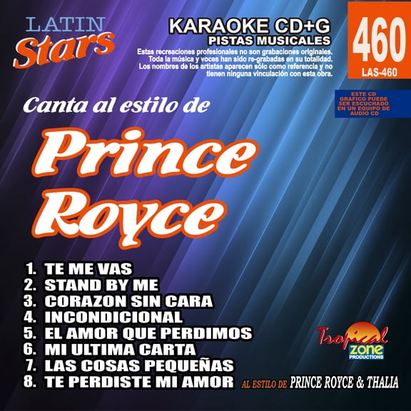 Karaoke Latin Stars 460 Prince Royce