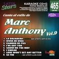 thumbnail image 1 of Karaoke Latin Stars 465 Marc Anthony Vol. 9, 1 of 1